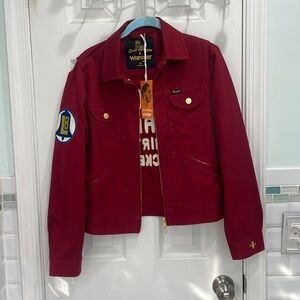 COPY - Wrangler X Leon Bridges red Jean jacket